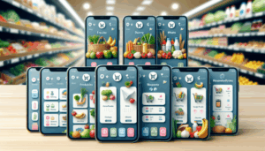 Lista de compras do mês