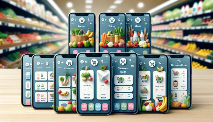 Lista de compras do mês