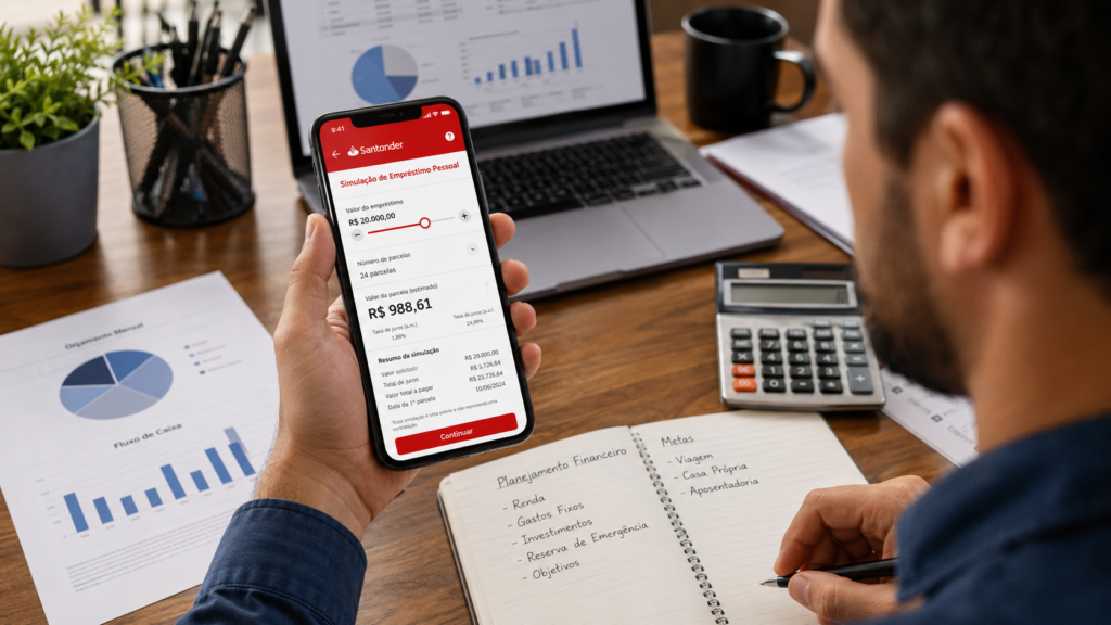 Empréstimo Pessoal Santander
