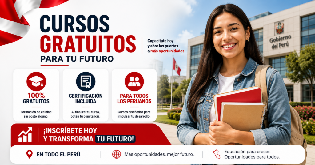 cursos gratuitos Perú