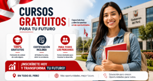 cursos gratuitos Perú